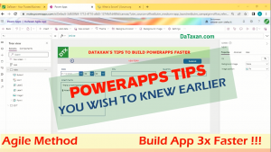 PowerApps tips to build App faster